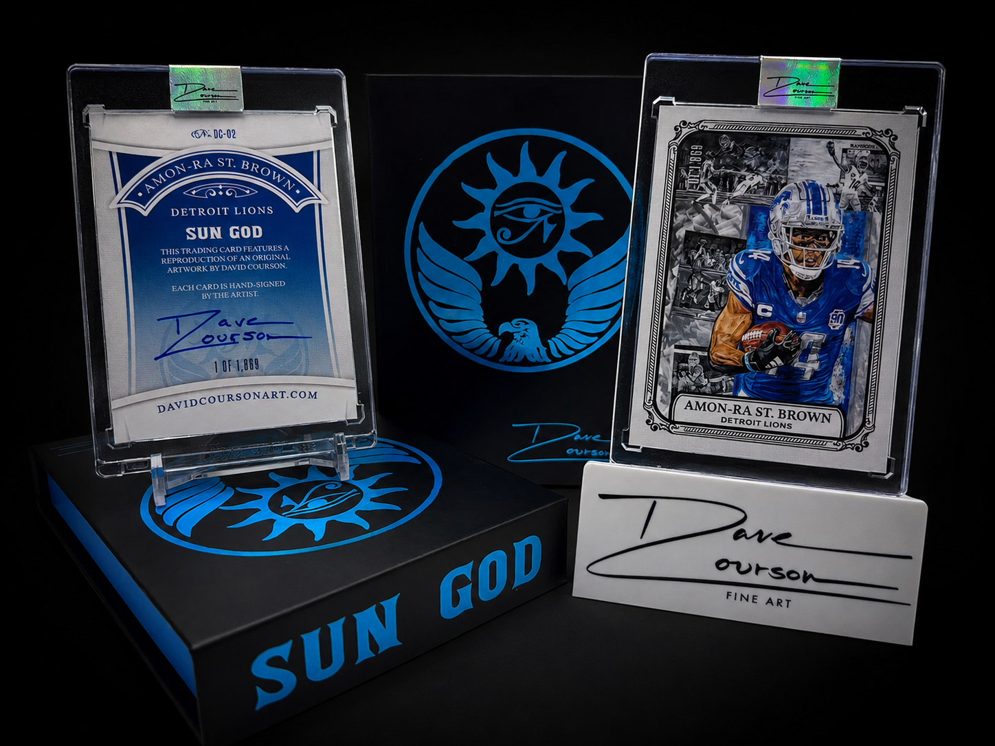 "SUN GOD" Trading Card