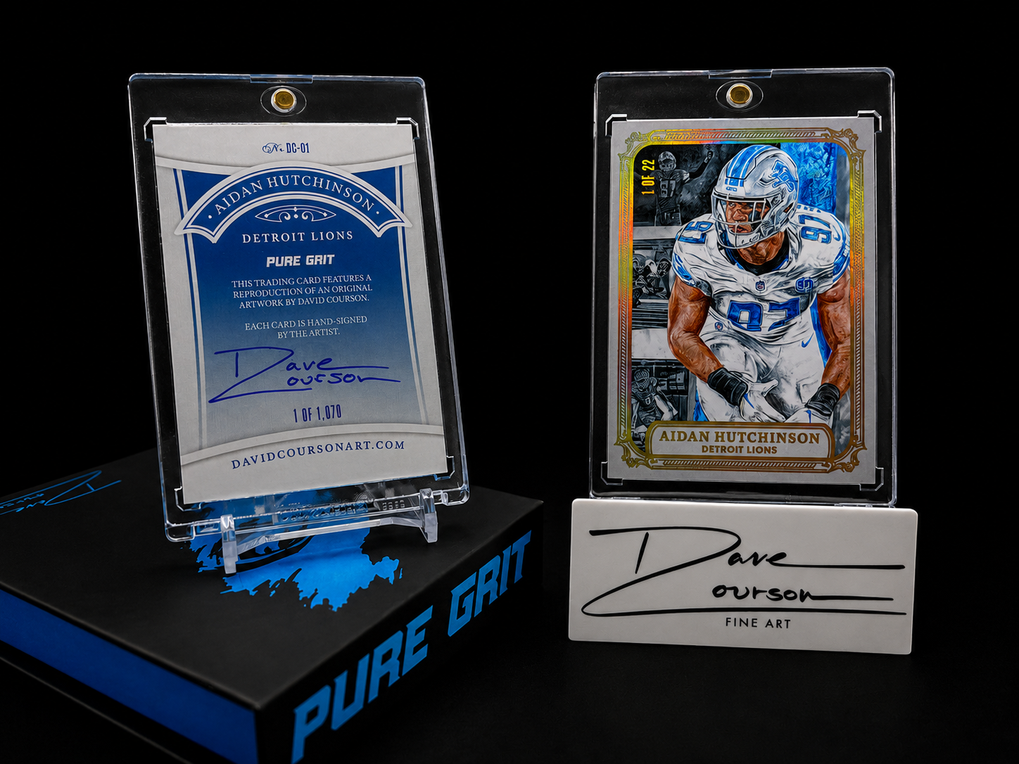 "Pure Grit" Trading Card
