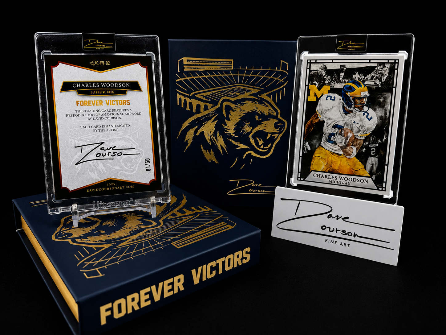 Charles Woodson Forever Victors Trading Card