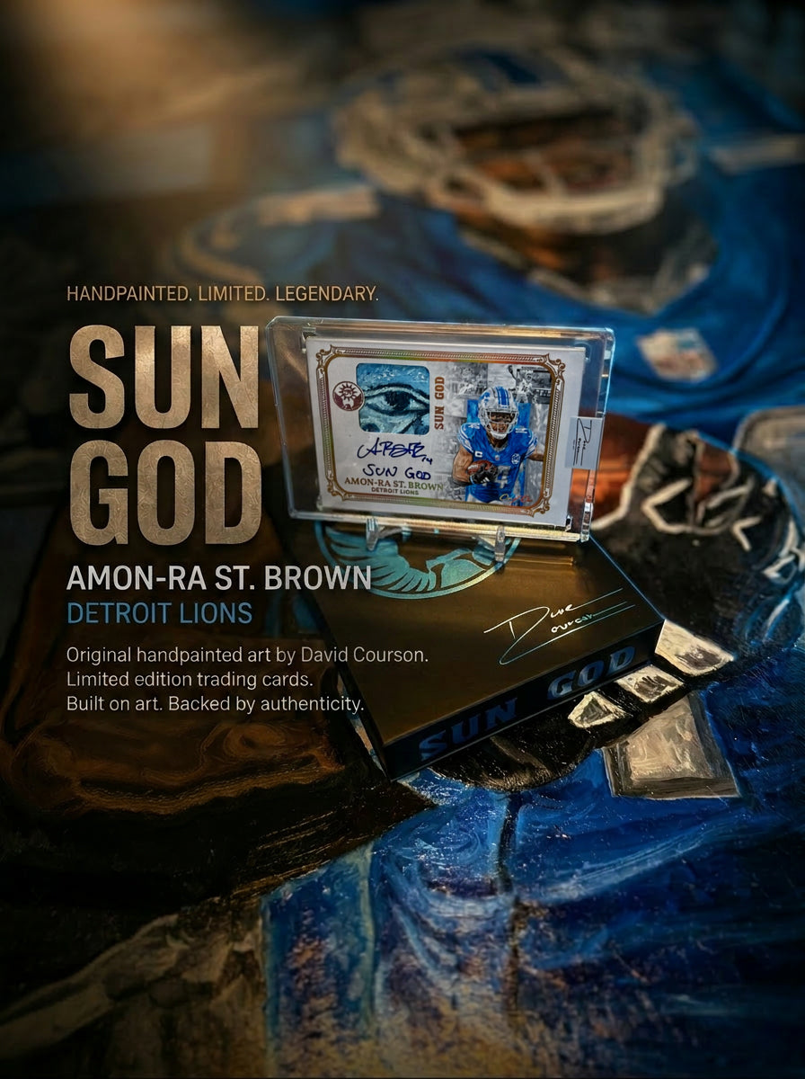 "SUN GOD" Trading Card